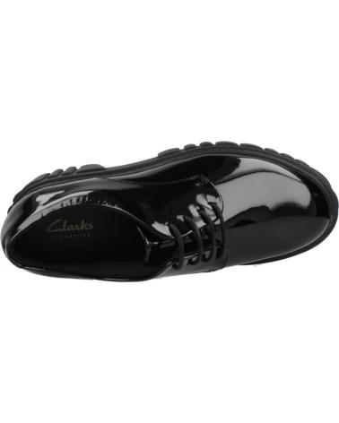 CLARKS BLUCHERS PAGE WALK NERI LUCIDI BLACK
