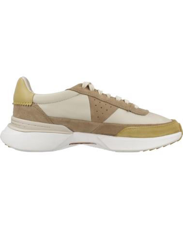 CLARKS CRAFT PACE MEN'S BEIGE BROWN SNEAKERS OAKWOOD