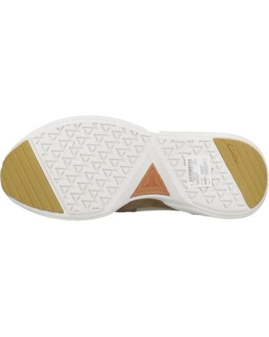 CLARKS CRAFT PACE MEN'S BEIGE BROWN SNEAKERS OAKWOOD