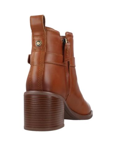STIVALETTI CLARKS CHAMBERLY TRIM IN PELLE MARRONE MIDTAN MIDTAN