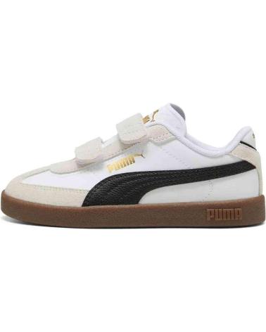 PUMA 402307-02 CLUB LI ERA V PS PUMA WHITE-PUMA BLACK