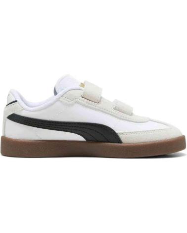 PUMA 402307-02 CLUB LI ERA V PS PUMA WHITE-PUMA BLACK