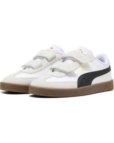 PUMA 402307-02 CLUB LI ERA V PS PUMA WHITE-PUMA BLACK