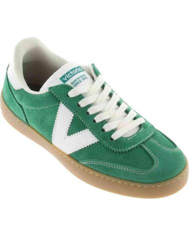 Sneaker für Damen VICTORIA ZAPATILLAS BERLIN SERRAJE RETRO PARA MUJER EN COLOR VERDE