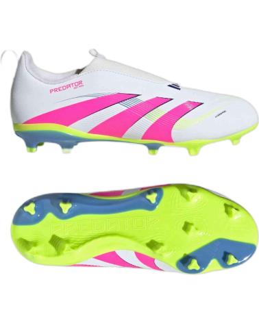 Sneaker-De-Niña-ADIDAS-MODELO-PREDATOR-LEAGUE-LL-FG-MG-BLANCO