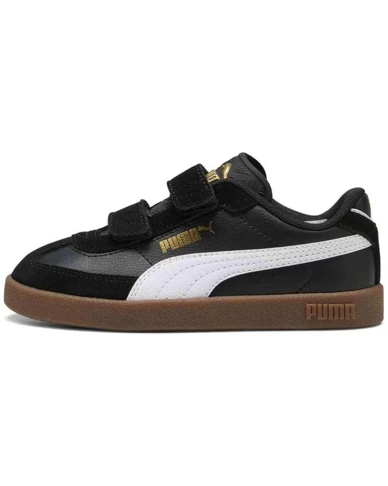 Deportivas de Niña y Niño PUMA ZAPATILLAS CLUB II ERA PARA NIÑOS NEGRO