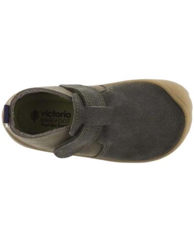 Bottines pour Fille et Garçon VICTORIA BOSCO BAREFOOT BOTIN SERRAJE 1370102 KAKI