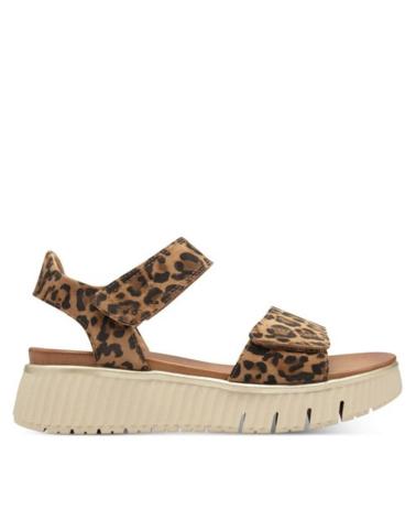 Sandali per Donna TAMARIS 88720 PIEL LEOPARD BEIG
