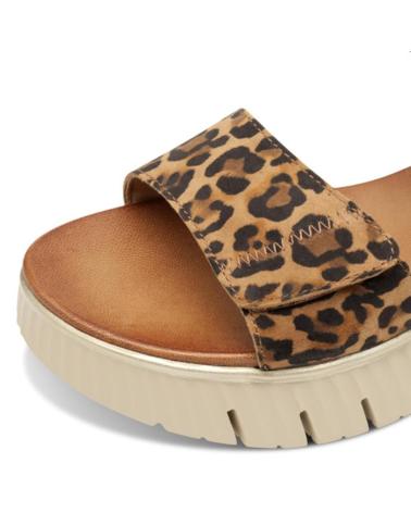 Sandalias de Mujer TAMARIS 88720 PIEL LEOPARD BEIG