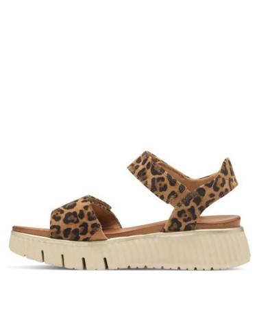 Sandalias de Mujer TAMARIS 88720 PIEL LEOPARD BEIG