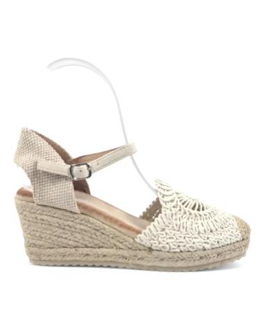 Sandalias de Mujer TIMBOS SANDALIA CUNA ESPARTO MUJER 131298 BEIGE