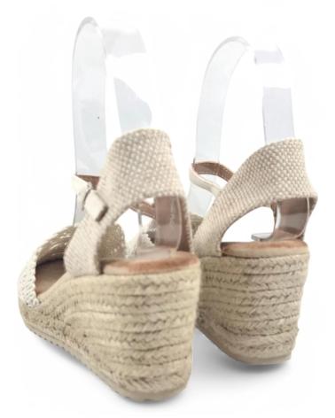 Sandalias de Mujer TIMBOS SANDALIA CUNA ESPARTO MUJER 131298 BEIGE