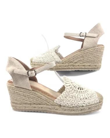 Sandalias de Mujer TIMBOS SANDALIA CUNA ESPARTO MUJER 131298 BEIGE