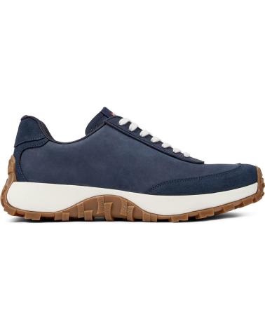 Man Trainers CAMPER DEPORTIVO DRIFT TRAIL DE CA PIEL CON SUELA DE GOMA NAVY