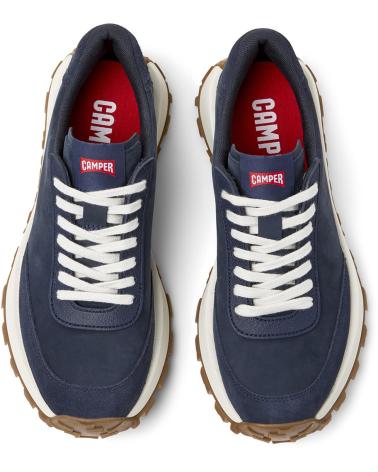 Sportif pour Homme CAMPER DEPORTIVO DRIFT TRAIL DE CA PIEL CON SUELA DE GOMA NAVY
