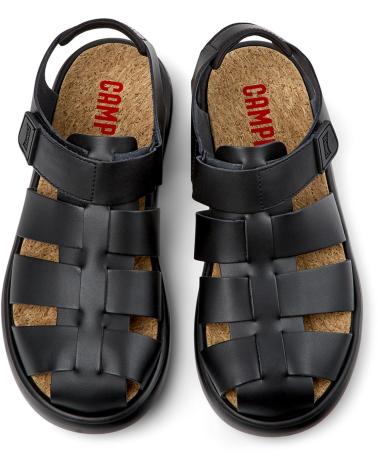 Sandali per Uomo CAMPER SANDALIAS DE PIEL PELOTAS FLOTA K100938 NEGRO003