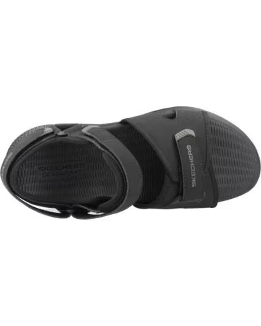 Man Sandals SKECHERS SANDALIAS HOMBRE MODELO GO CONSISTENT SANDAL COLOR NEGRO BBK BBK