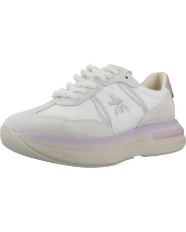 Deportivas de Mujer PREMIATA ZAPATILLAS MUJER MODELO CASSIE COLOR BLANCO 7383