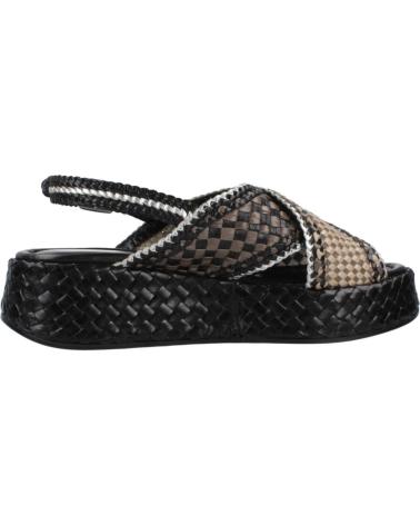 Sandali per Donna PONS QUINTANA SANDALIAS MUJER MODELO MAUI COLOR NEGRO V226
