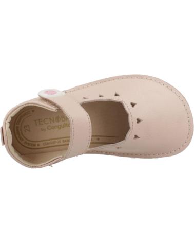 Ballerines pour Fille CONGUITOS ZAPATOS NINA TECNOBABY MODELO TESH510004 COLOR ROSA PINK