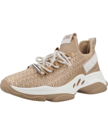 Deportivas de Mujer STEVE MADDEN ZAPATILLAS MUJER MODELO MILEAGE COLOR MARRON GLDWHT