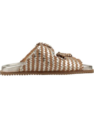 Sandálias-De-Mujer-BEFREE-SANDALIAS-MUJER-MODELO-MIRROR-4032-COLOR-MARRON-PLATINO