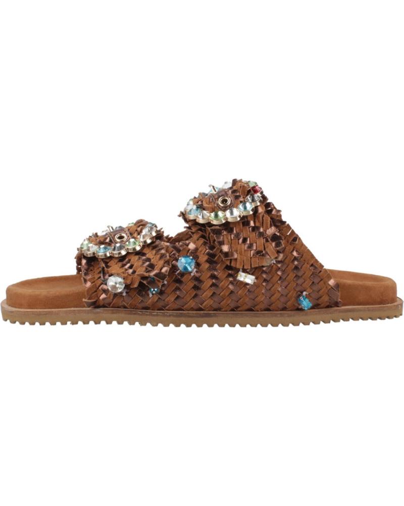 Sandalias de Mujer BEFREE SANDALIAS MUJER MODELO MIRROR 4032 COLOR MARRON CAMEL
