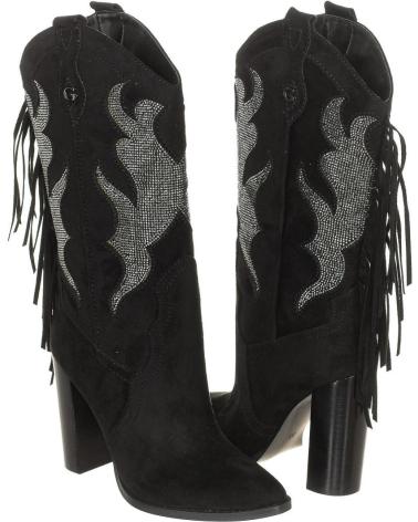 Botas de Mujer GUESS BOTAS DE TACON FL8MRAESU11 NEGRO