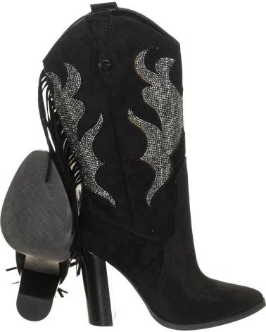 Botas de Mujer GUESS BOTAS DE TACON FL8MRAESU11 NEGRO