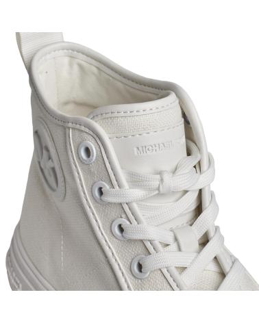 Sportif pour Femme MICHAEL KORS SNEAKERS ALTAS EVY DE LONA 43R4EYFS4D PARA MUJER BLANCO