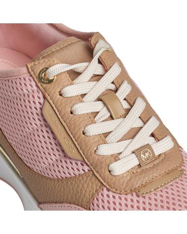Sneaker für Damen MICHAEL KORS SNEAKERS FLYNN DE MALLA Y PIEL 43F3FYFS1D PARA MUJER ROSA