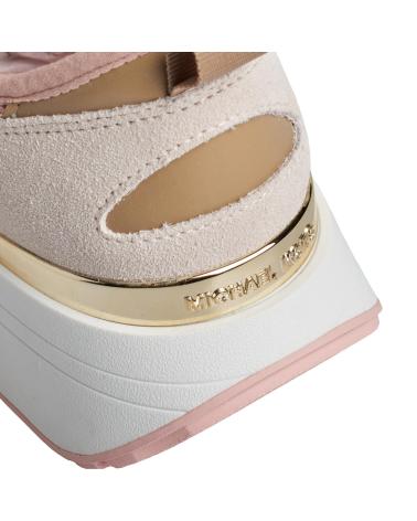 Sneaker für Damen MICHAEL KORS SNEAKERS FLYNN DE MALLA Y PIEL 43F3FYFS1D PARA MUJER ROSA