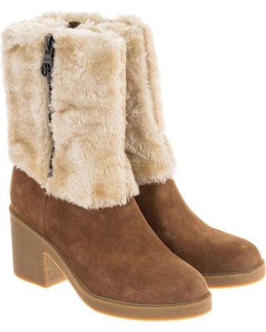 Botines de Mujer GUESS BOTINES FLRIL4SUE10 BEIGE-MARRóN