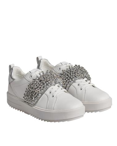 Sportivo per Donna MICHAEL KORS SNEAKERS EMMETT STRAP LACE UP 43S3EMFS3L PARA MUJER BLANCO