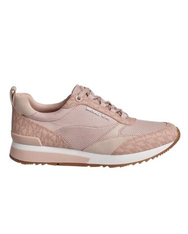 Woman Trainers MICHAEL KORS SNEAKERS ALLIE STRIDE DE MALLA 43S2ALFS7D PARA MUJER ROSA
