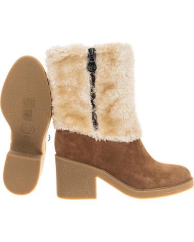 Botines de Mujer GUESS BOTINES FLRIL4SUE10 BEIGE-MARRóN