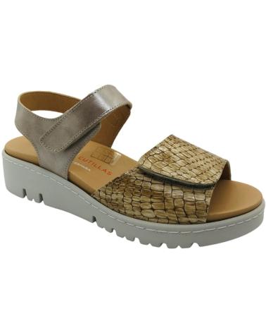 Sandalen für Damen D`CUTILLAS SANDALIA PIEL MUJER DOCTOR CUTILLAS 36139 CAMEL