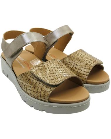 Sandalen für Damen D`CUTILLAS SANDALIA PIEL MUJER DOCTOR CUTILLAS 36139 CAMEL