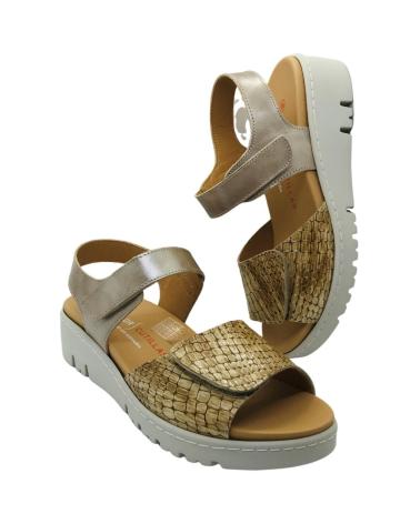 Sandalen für Damen D`CUTILLAS SANDALIA PIEL MUJER DOCTOR CUTILLAS 36139 CAMEL