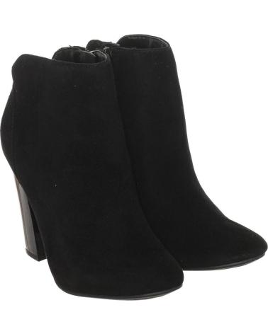Botines de Mujer GUESS BOTINES DE TACON FLLUA3SUE09 NEGRO
