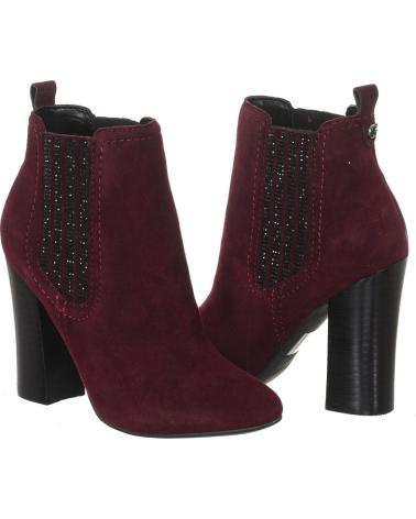 Botines de Mujer GUESS BOTINES DE TACON FLLUN3SUE10 BURDEOS