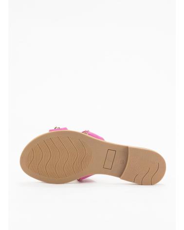 Sandalen-De-Mujer-KESLEM-SANDALIA-MUJER-2029B-EN-PIEL-FUCSIA