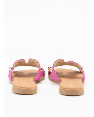 Sandalen-De-Mujer-KESLEM-SANDALIA-MUJER-2029B-EN-PIEL-FUCSIA