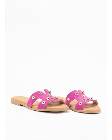 Sandalen-De-Mujer-KESLEM-SANDALIA-MUJER-2029B-EN-PIEL-FUCSIA