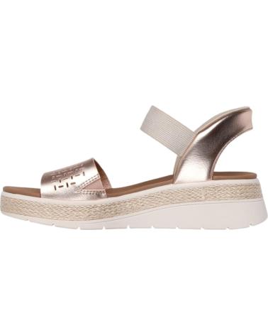 Sandales pour Femme SKECHERS SANDALIAS SLIP-IN DE PIEL METáLICO
