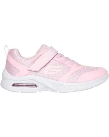 Scarpe sport per Bambina SKECHERS DEPORTIVAS VELCRO TEXTIL ROSA
