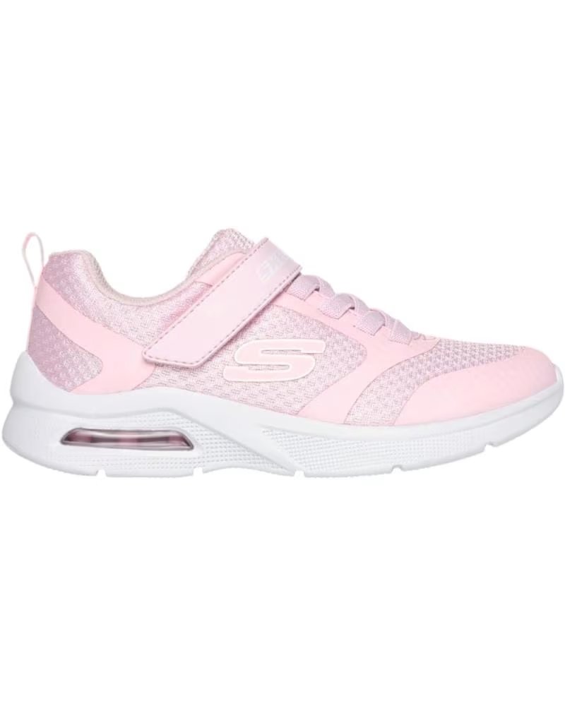 Scarpe sport per Bambina SKECHERS DEPORTIVAS VELCRO TEXTIL ROSA