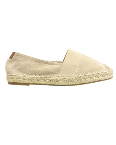 Zapatos de Mujer CALZADOMANIA ESPARTO PLANA ELASTICO CAMEL