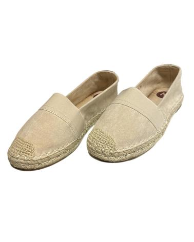Zapatos de Mujer CALZADOMANIA ESPARTO PLANA ELASTICO CAMEL