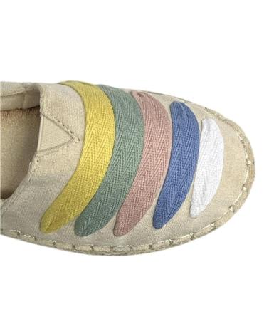 Zapatos de Mujer CALZADOMANIA ESPARTO CUERDA BEIG